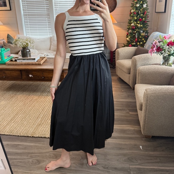 Moon River sold on Tuckernuck Black & White Dress - Picture 1 of 5